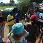 Learning about the challenges of water supply in Grahamstown's townships